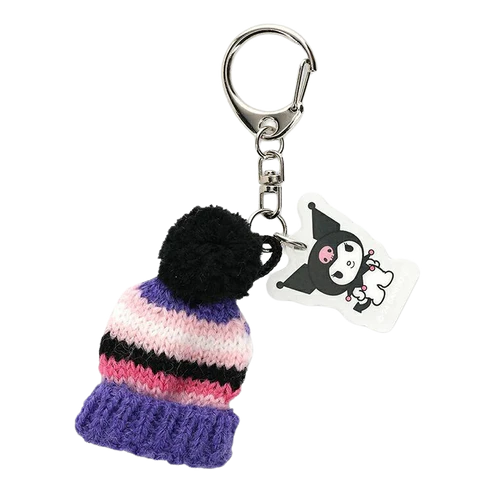 Sanrio Miniature Knit Hat and Mittens Keychain Set