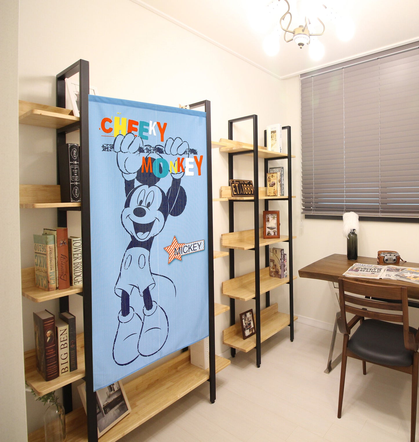 Disney Hanging Mickey Door Curtain Made in Japan