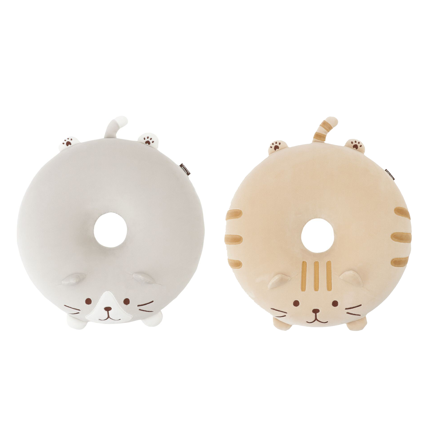 Fukufuku Nyanko Soft Round Seat Cushion