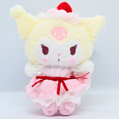 Kuromi Mascot bag charm (Strawberry Whipped Cake)