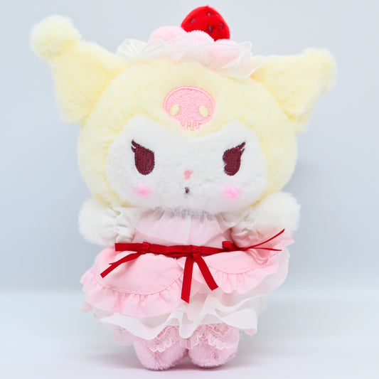 Kuromi Mascot bag charm (Strawberry Whipped Cake)