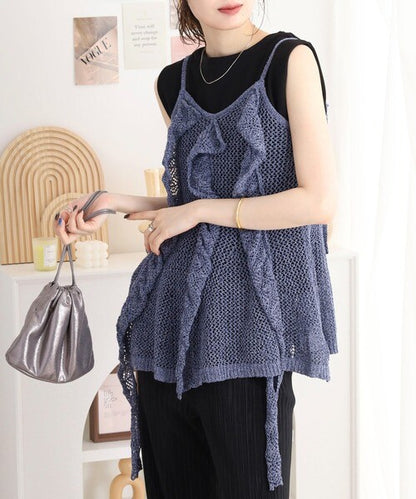 Mix Frill Camisole