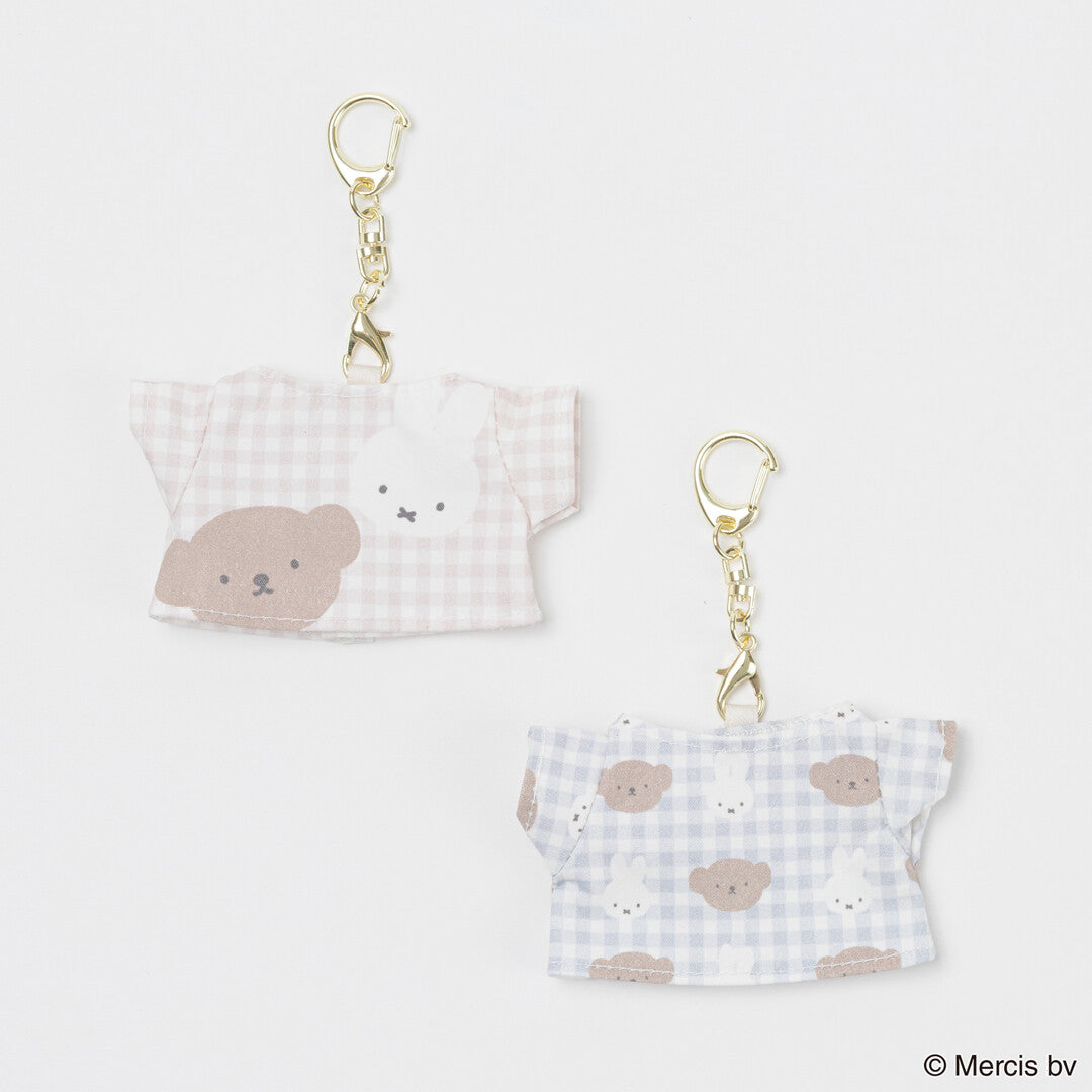 BRUNA PLAID Miffy Mini T-shirt Charm