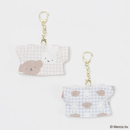 BRUNA PLAID Miffy Mini T-shirt Charm