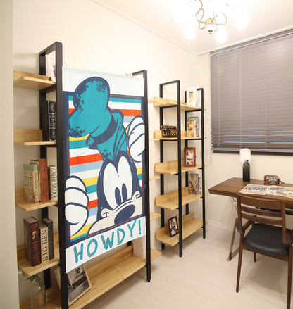 Disney HOWDY Goofy Door Curtain Made in Japan