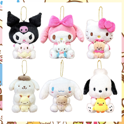 Sanrio Characters Keychain Pair