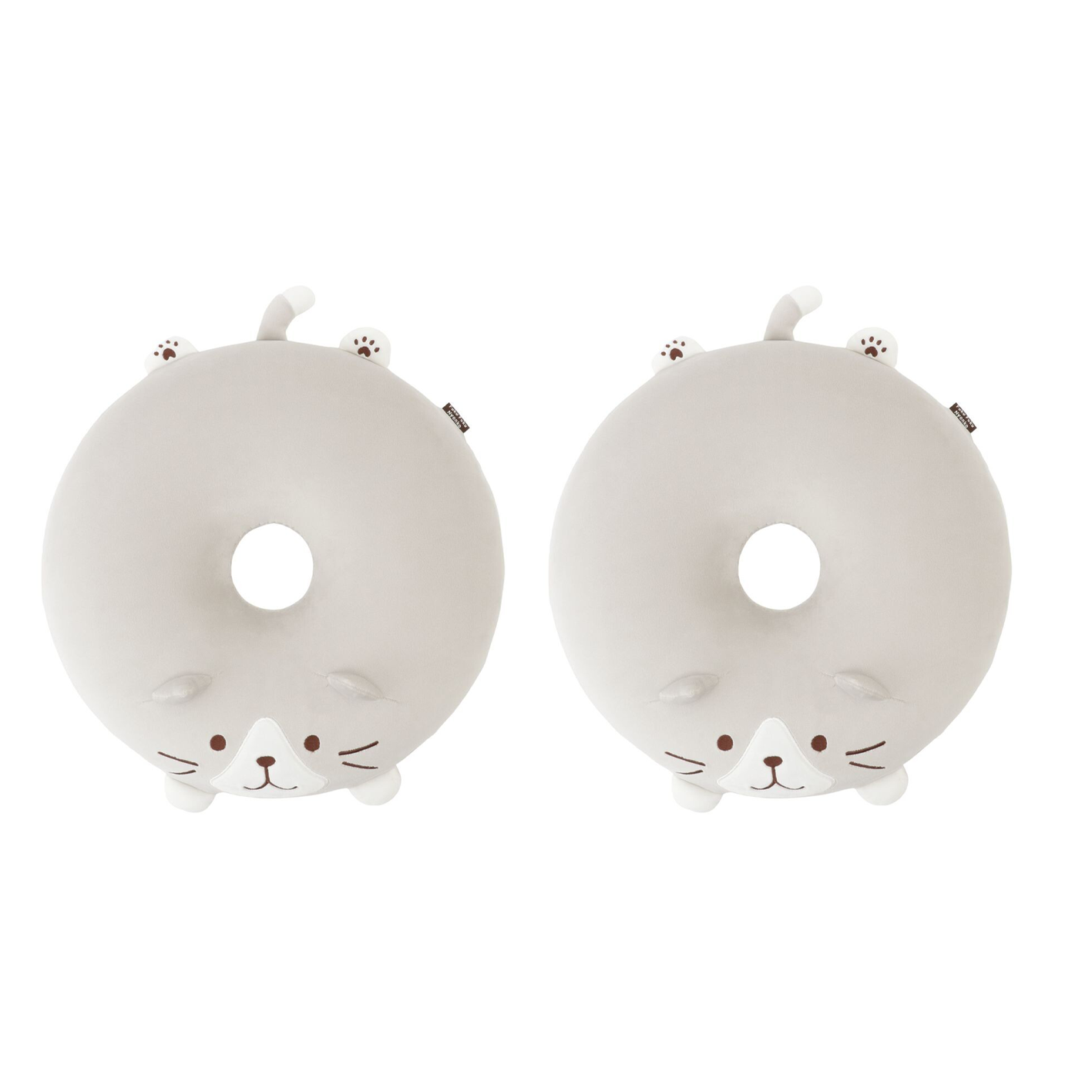 Fukufuku Nyanko Soft Round Seat Cushion