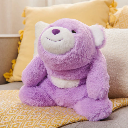 GUND Snuffle Bear Lavender