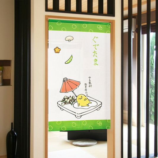 Sanrio Gudetama Door Curtain 85x150cm Made in Japan