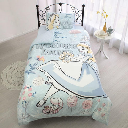Alice in Wonderland 3-piece Duvet Cover Set Single