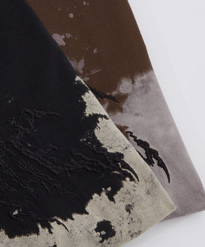 Thunder Logo Short Sleeve Grunge T-shirt