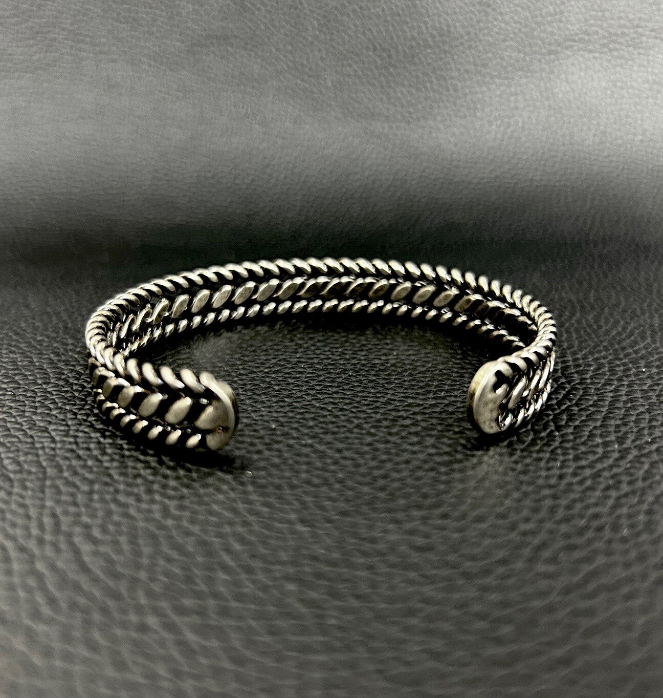 Braided Ethnic Bangle Bracelet