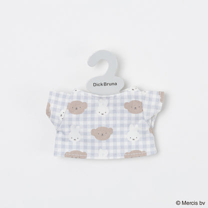 BRUNA PLAID Miffy Mini T-shirt Charm