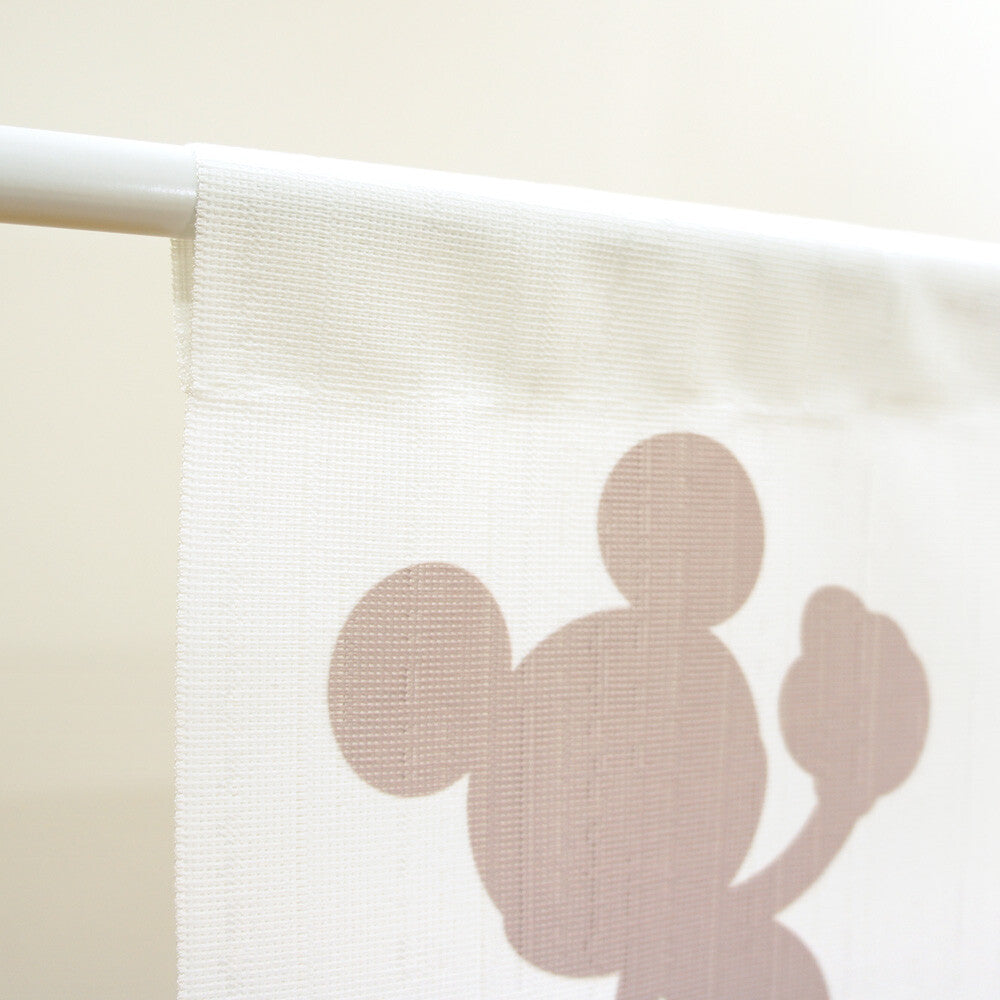 Disney Silhouette Door Curtain Made in Japan