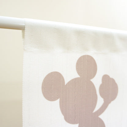 Disney Silhouette Door Curtain Made in Japan