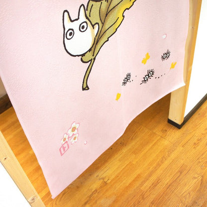 My Neighbor Totoro "Riding the Spring Breeze" Door Curtain Made in Japan
