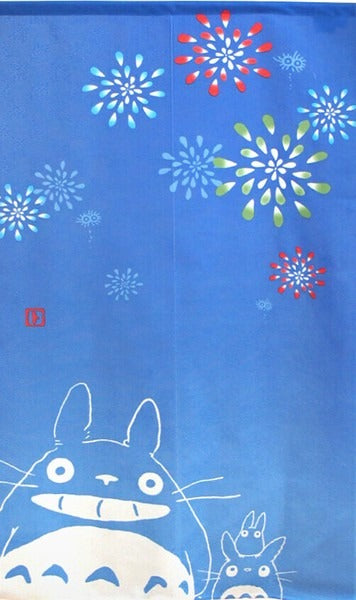 My Neighbor Totoro "Summer Memories" Door Curtain Made in Japan