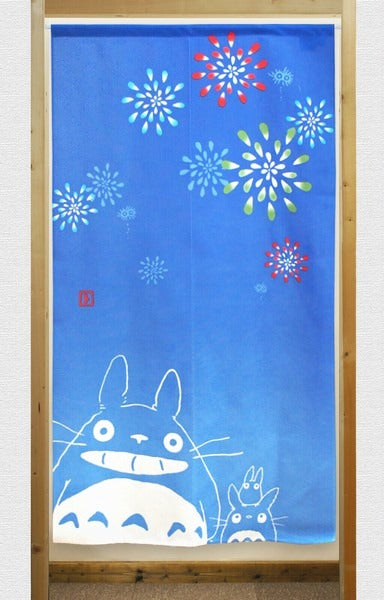 My Neighbor Totoro "Summer Memories" Door Curtain Made in Japan