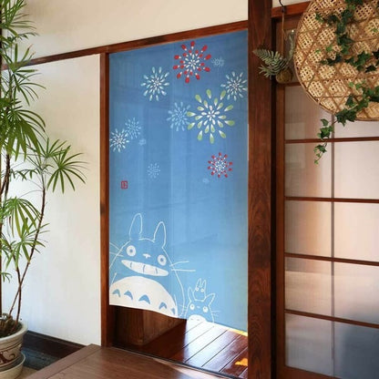 My Neighbor Totoro "Summer Memories" Door Curtain Made in Japan