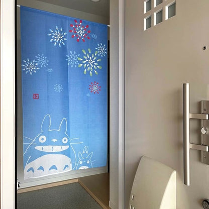 My Neighbor Totoro "Summer Memories" Door Curtain Made in Japan