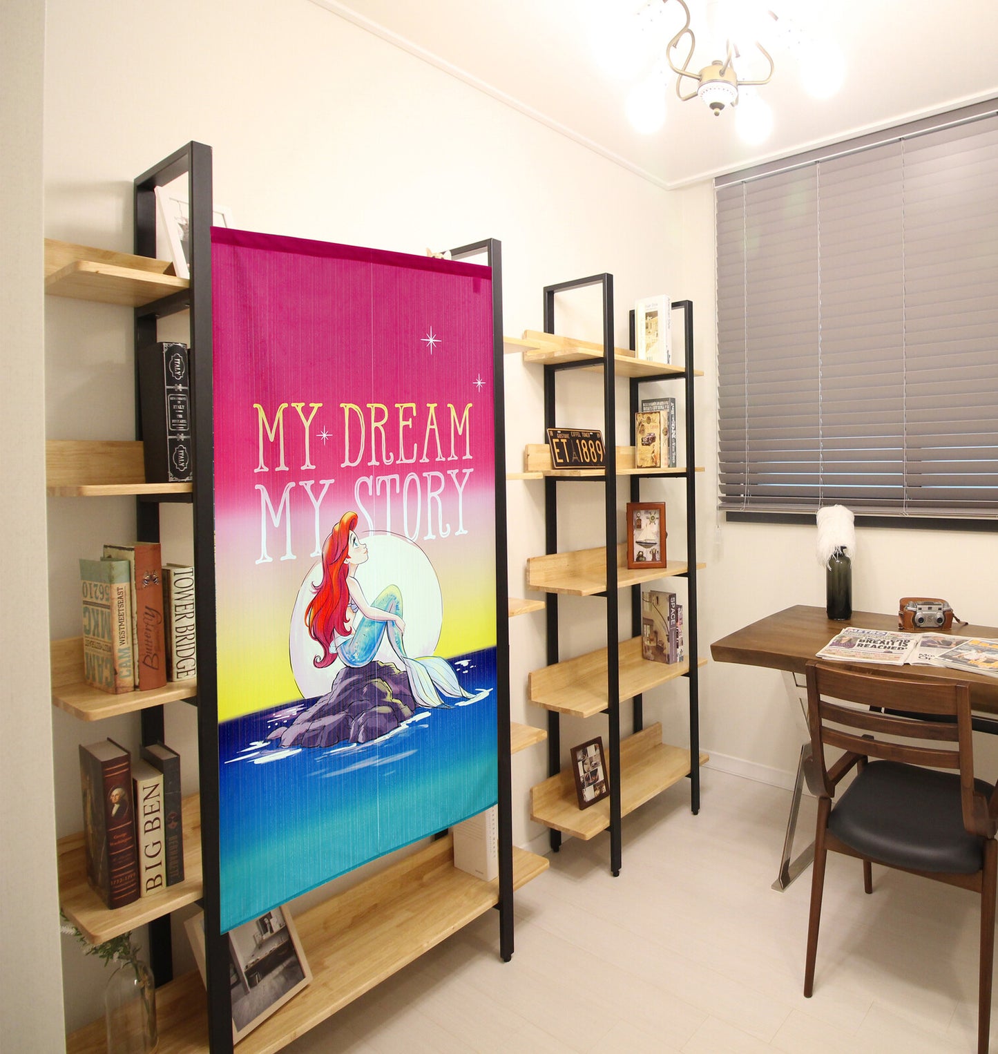 Disney MY DREAM MY STORY Door Curtain Made in Japan