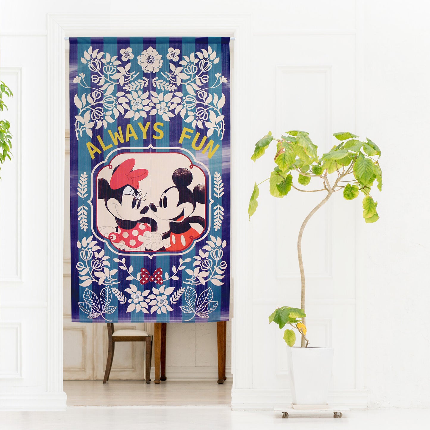 Disney MYSTIC FOREST Door Curtain Made in Japan