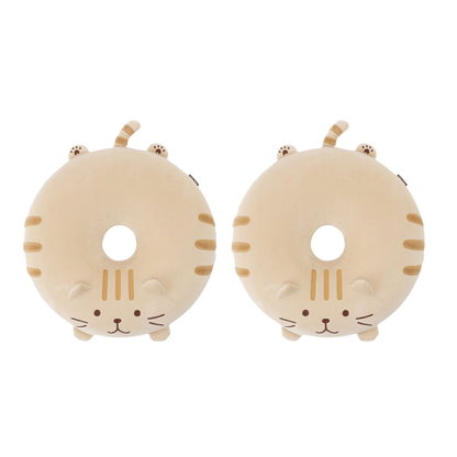 Fukufuku Nyanko Soft Round Seat Cushion