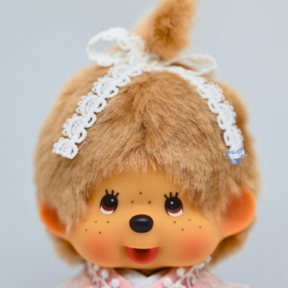 Monchhichi Kyugetsu Kimono Monchhichi Girl Milk Tea Brown
