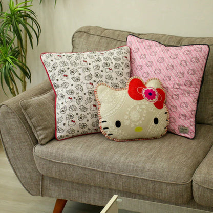 Hello Kitty Block Print Cushion Cover