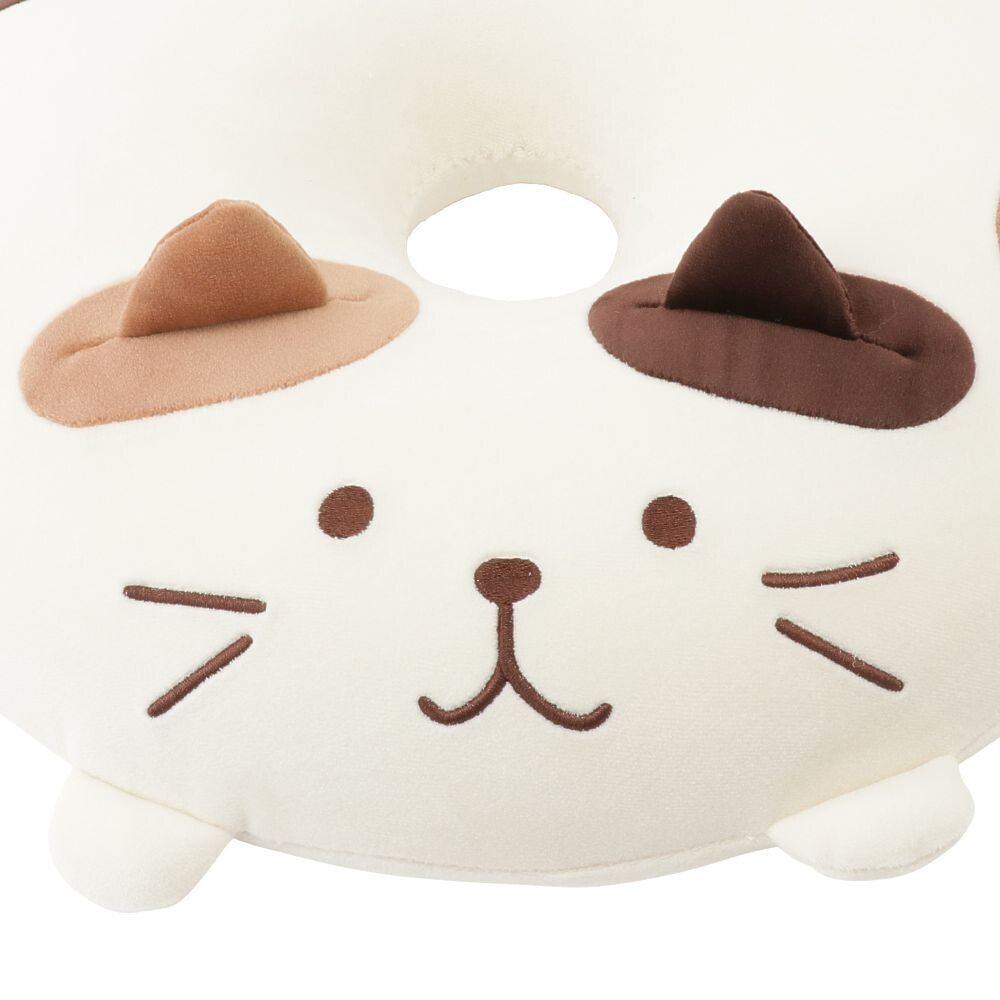 Fukufuku Nyanko Soft Round Seat Cushion