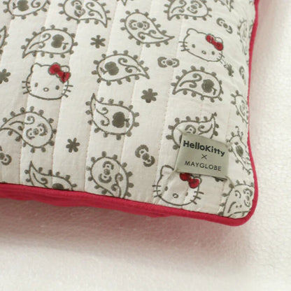 Hello Kitty Block Print Cushion Cover