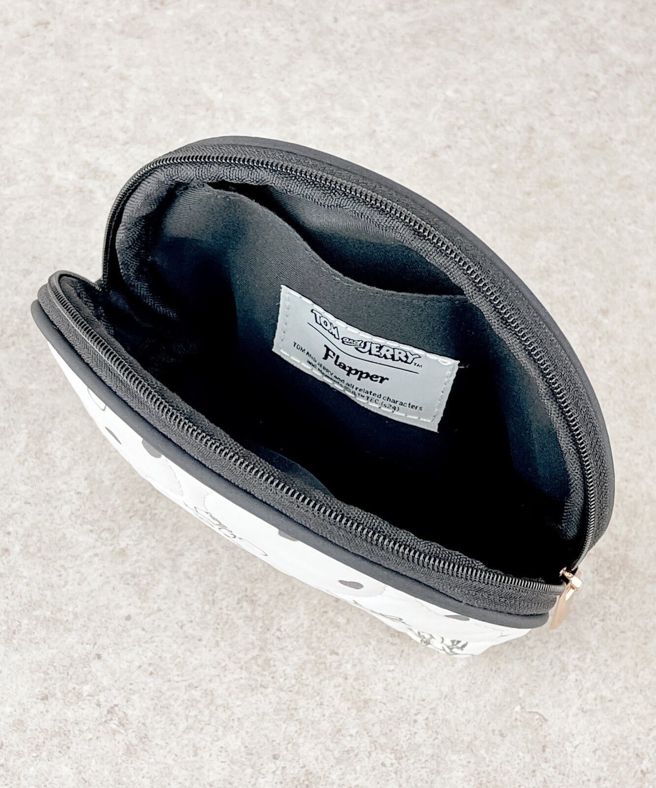 TOM and JERRY×Flapper Heart Mini Pouch