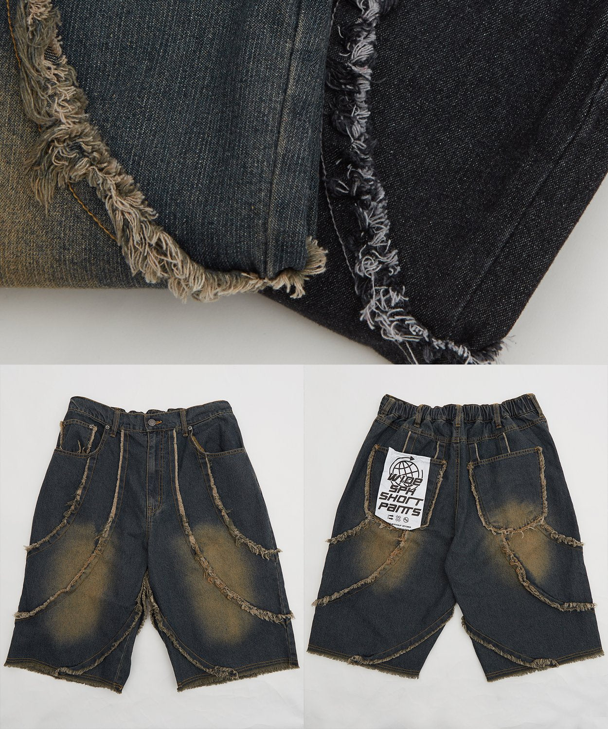 Bias & Tribal 5 Pocket Shorts