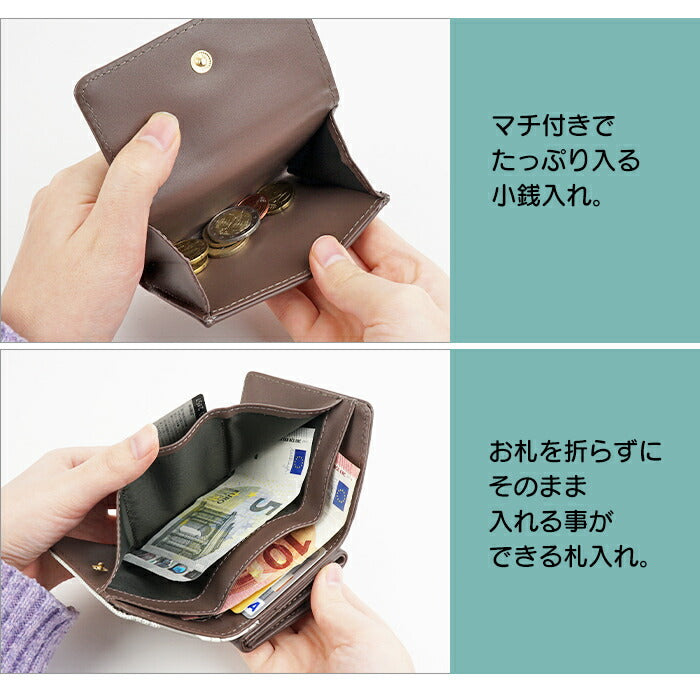 PEANUTS Snoopy Comic Print Tri-fold Wallet