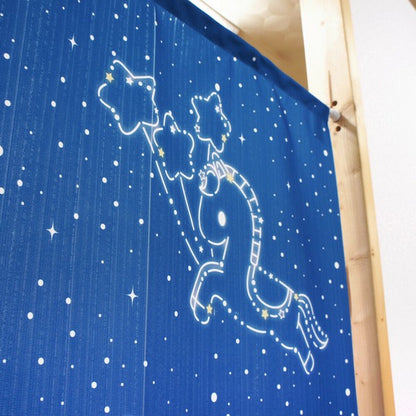 Sanrio "Cinnamoroll Night Sky" Door Curtain Made in Japan