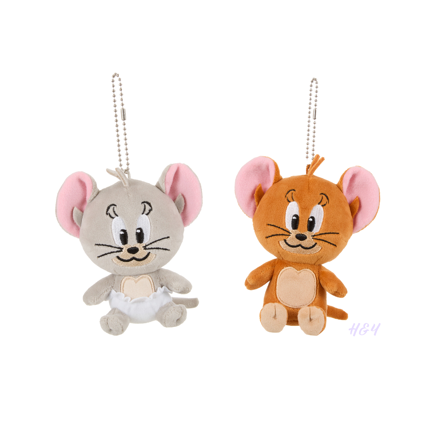 Tom and Jerry Nibbles Keychain Set