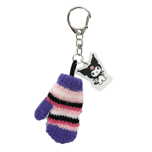 Sanrio Miniature Knit Hat and Mittens Keychain Set