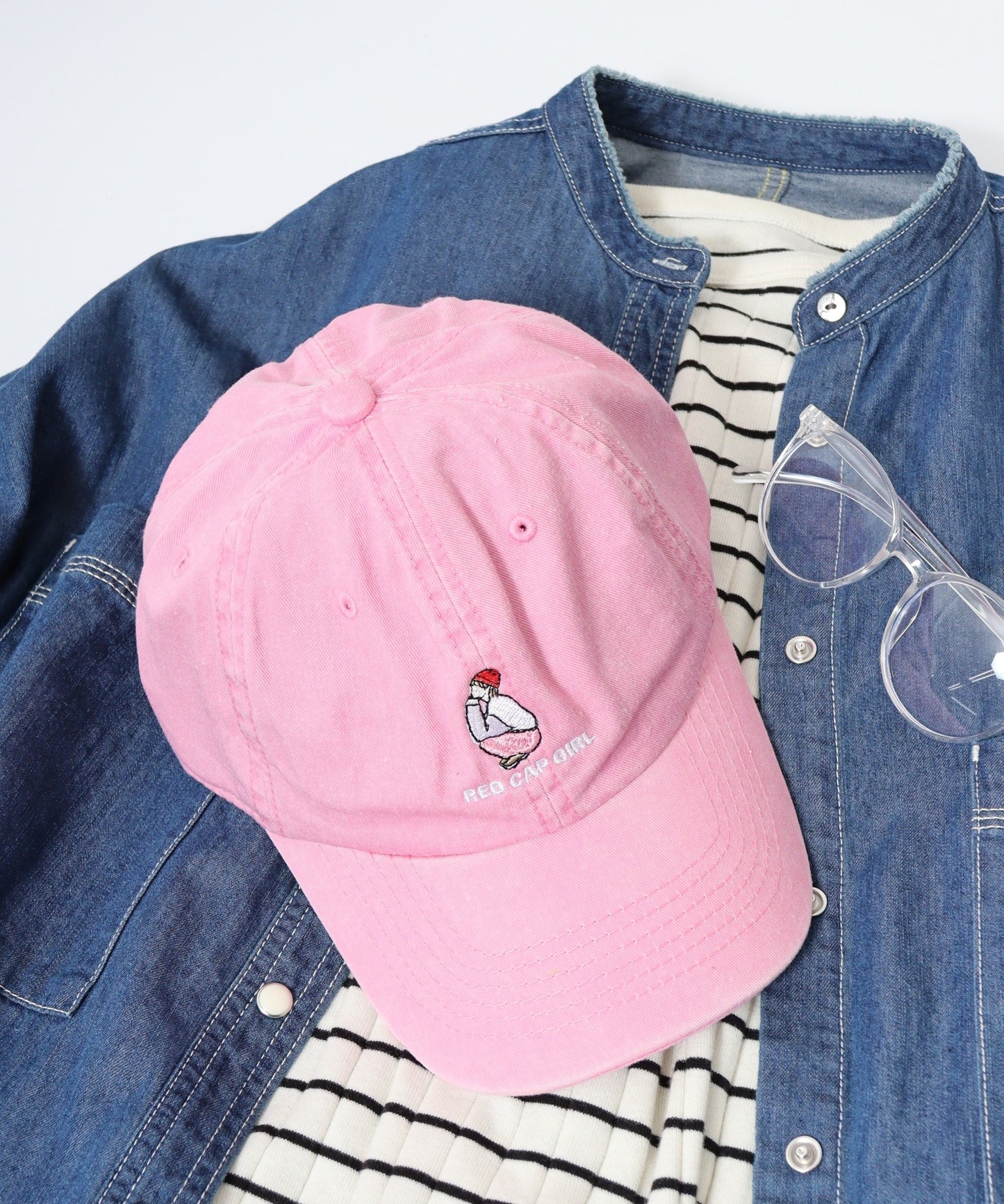 RED CAP GIRL Pigmented Cap