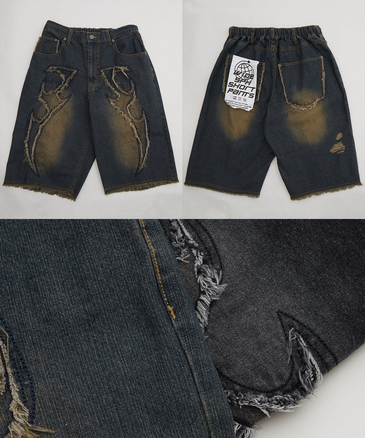 Bias & Tribal 5 Pocket Shorts