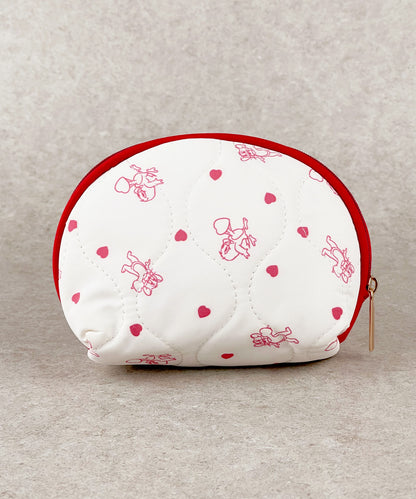 TOM and JERRY×Flapper Heart Mini Pouch