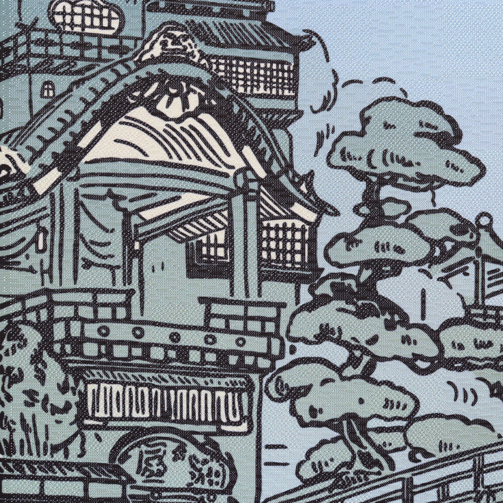 Ghibli Spirited Away "Bathhouse and No-Face" Door Curtain Made in Japan