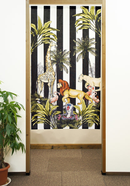 Disney Lion King Door Curtain Made in Japan