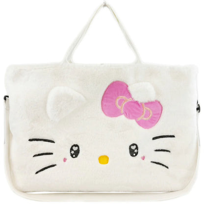 Sanrio Characters Die-cut fur series Boston Bag