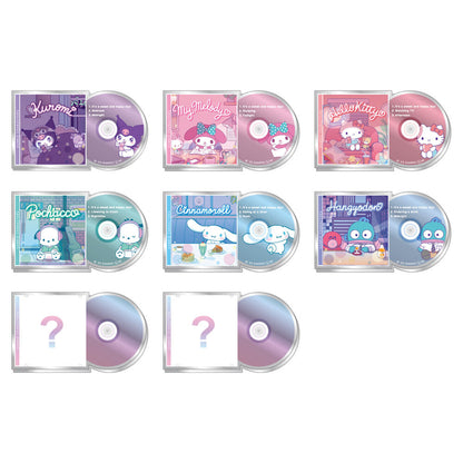 Sanrio Characters Secret CD Case Style Acrylic Stickers