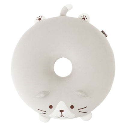 Fukufuku Nyanko Soft Round Seat Cushion