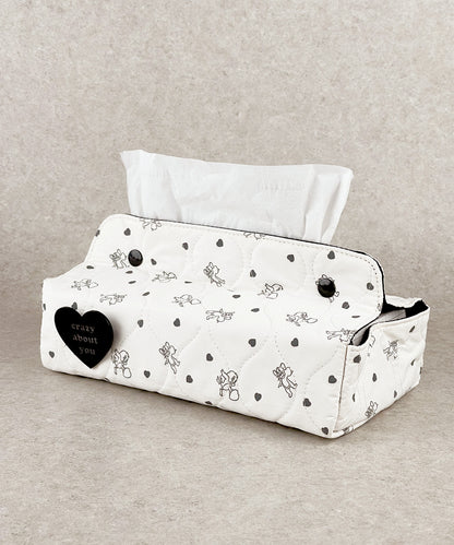 TOM and JERRY×Flapper Heart Tissue Box Cover