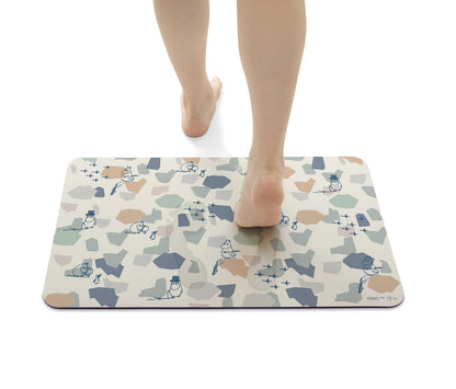 Moomin Soft Bath Mat With Diatomaceous