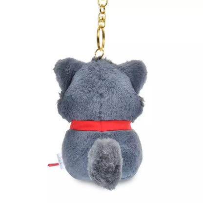 Disney Inspired Cat Plush Toy – Cute Bow Tie Soft Doll Gift