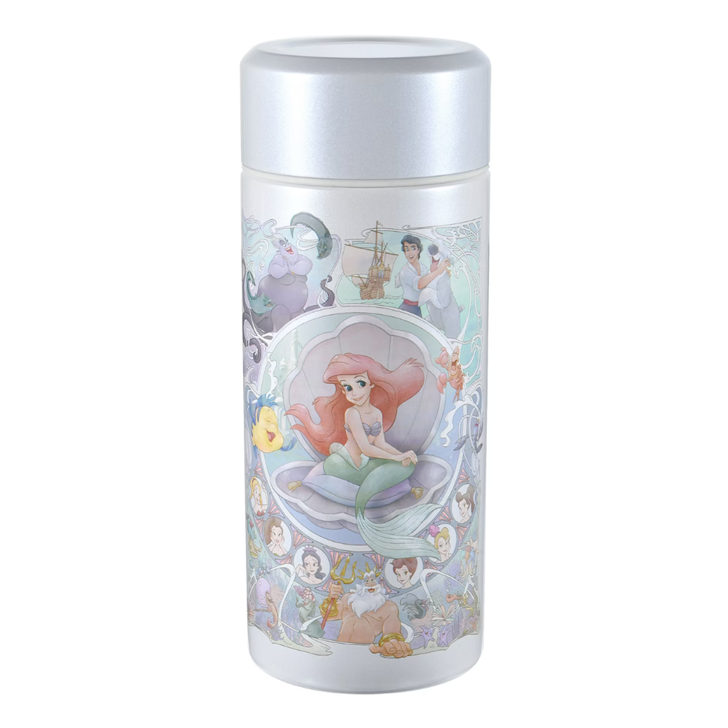 The Little Mermaid Stainless Steel Bottle Disney THE LITTLE MERMAID 35th