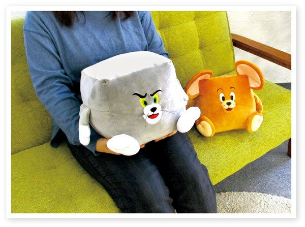 Tom & Jerry Funny Art Soft Cushion